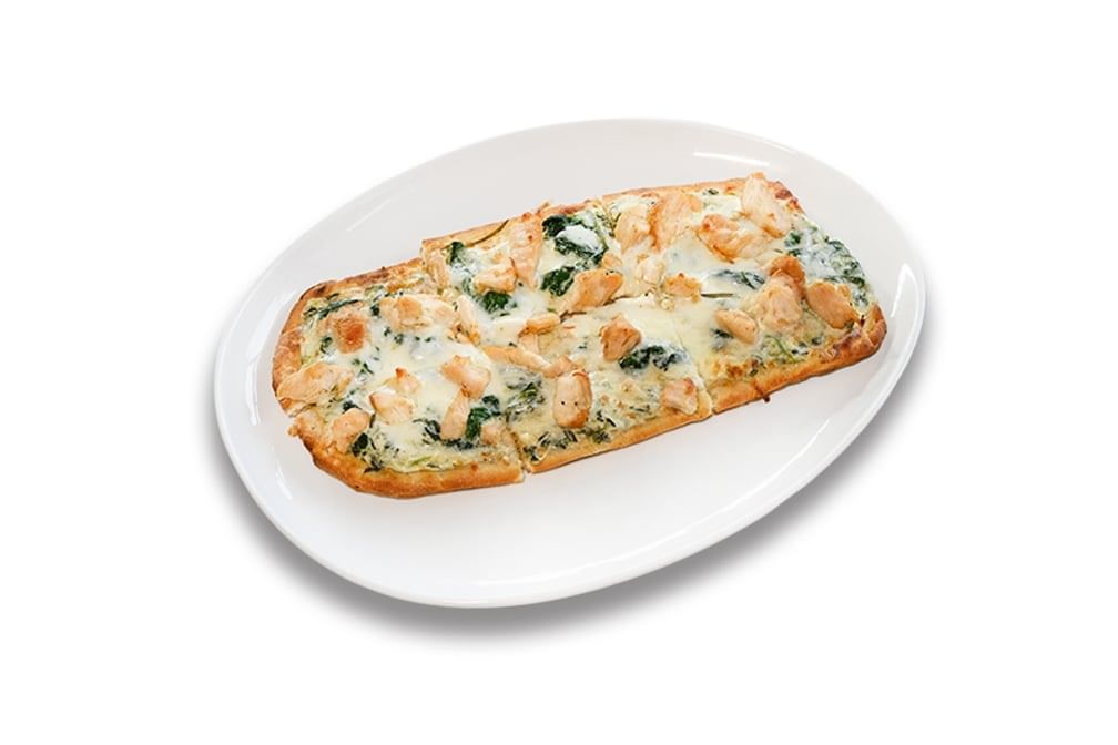 Chicken & Spinach Flatbread.