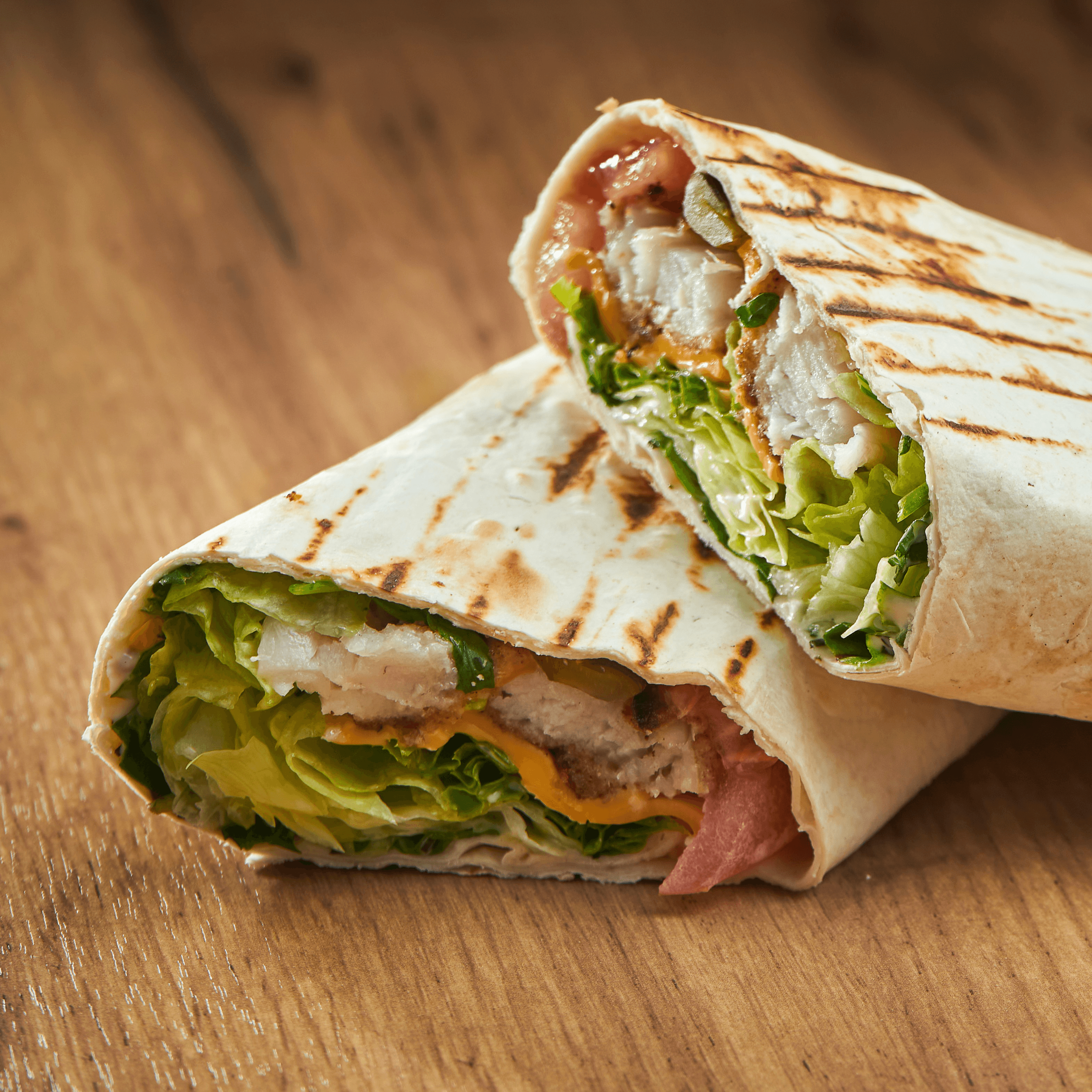 Chicken Tenders Wrap.