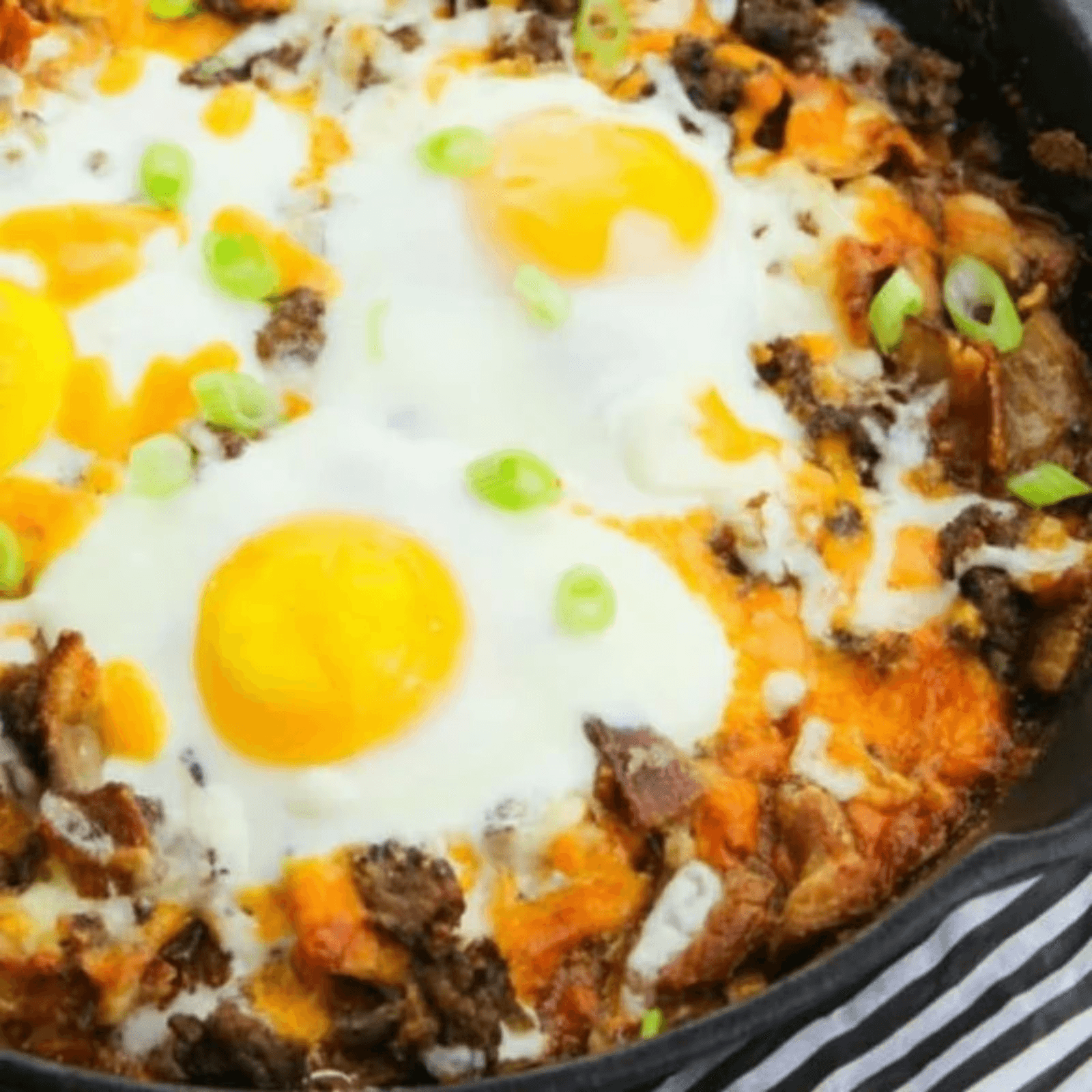 Meat Lovers Skillet.