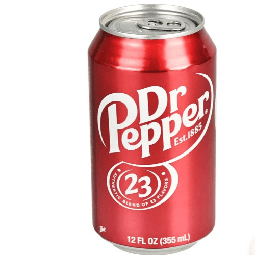 CAN DR PEPPER 