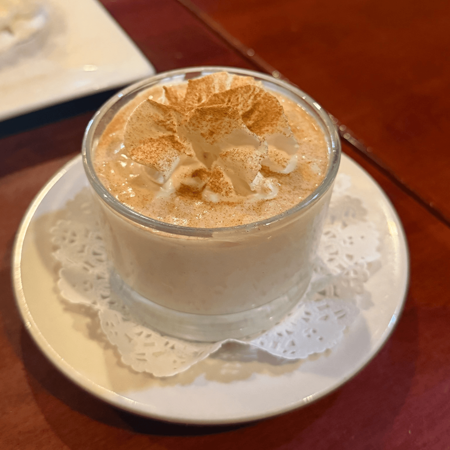 Homemade Rice Pudding.