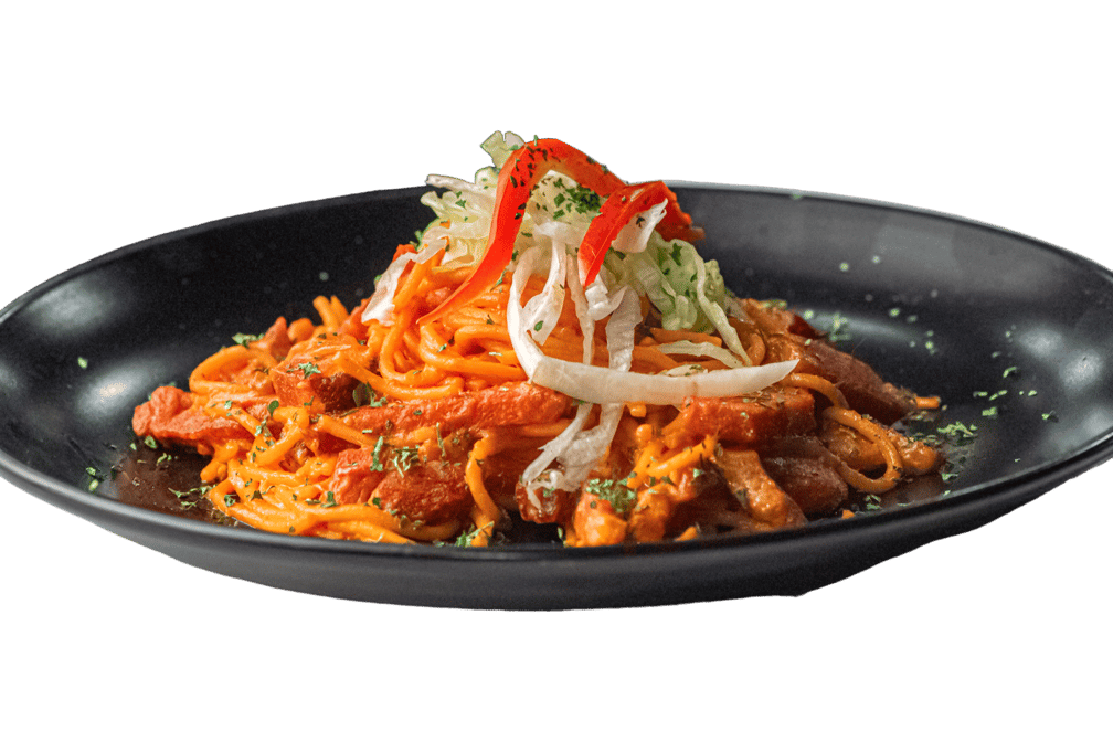 Pasta Criolla /Chuleta.