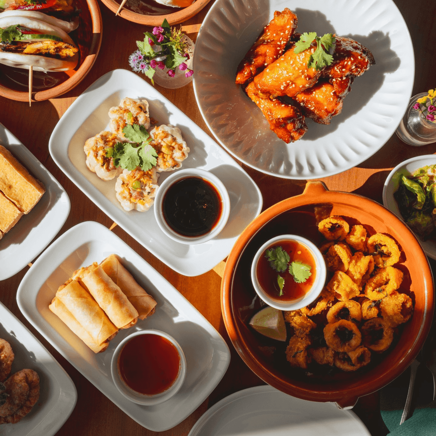 Bold Thai Plates Designed to Be Shared