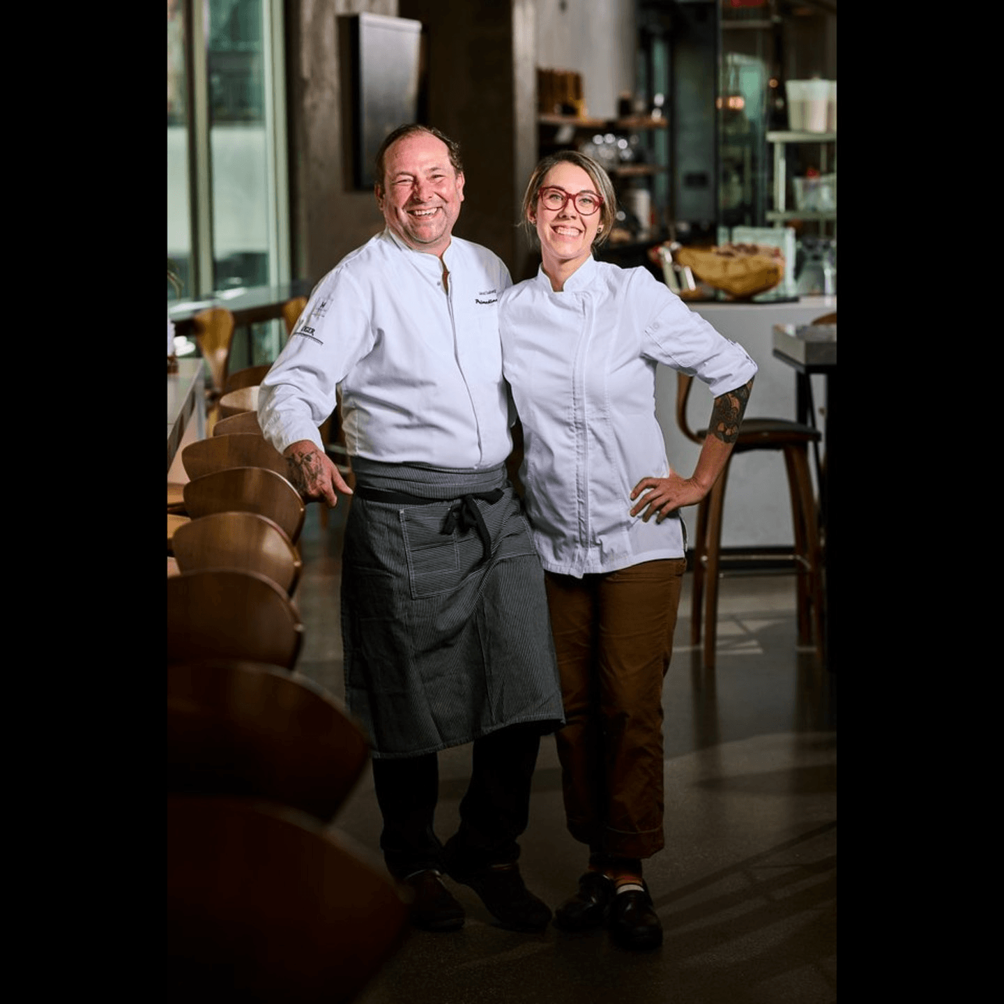 Chefs Jarad Gallagher & Aubree Arndt