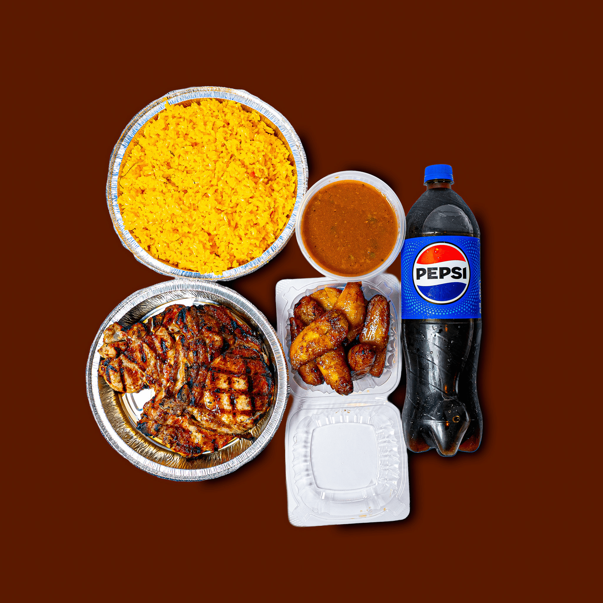 Combo #8. Costillas De Cerdo Combo.