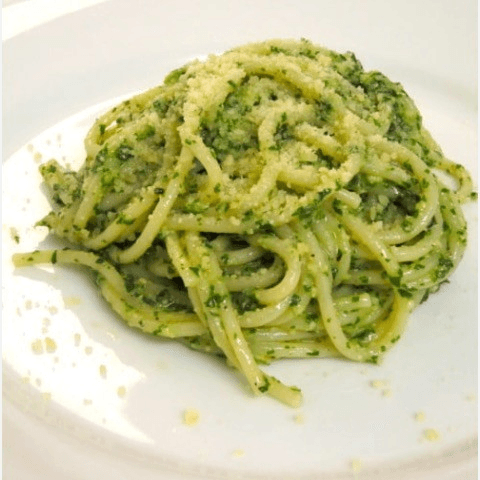 Linguini Pesto.