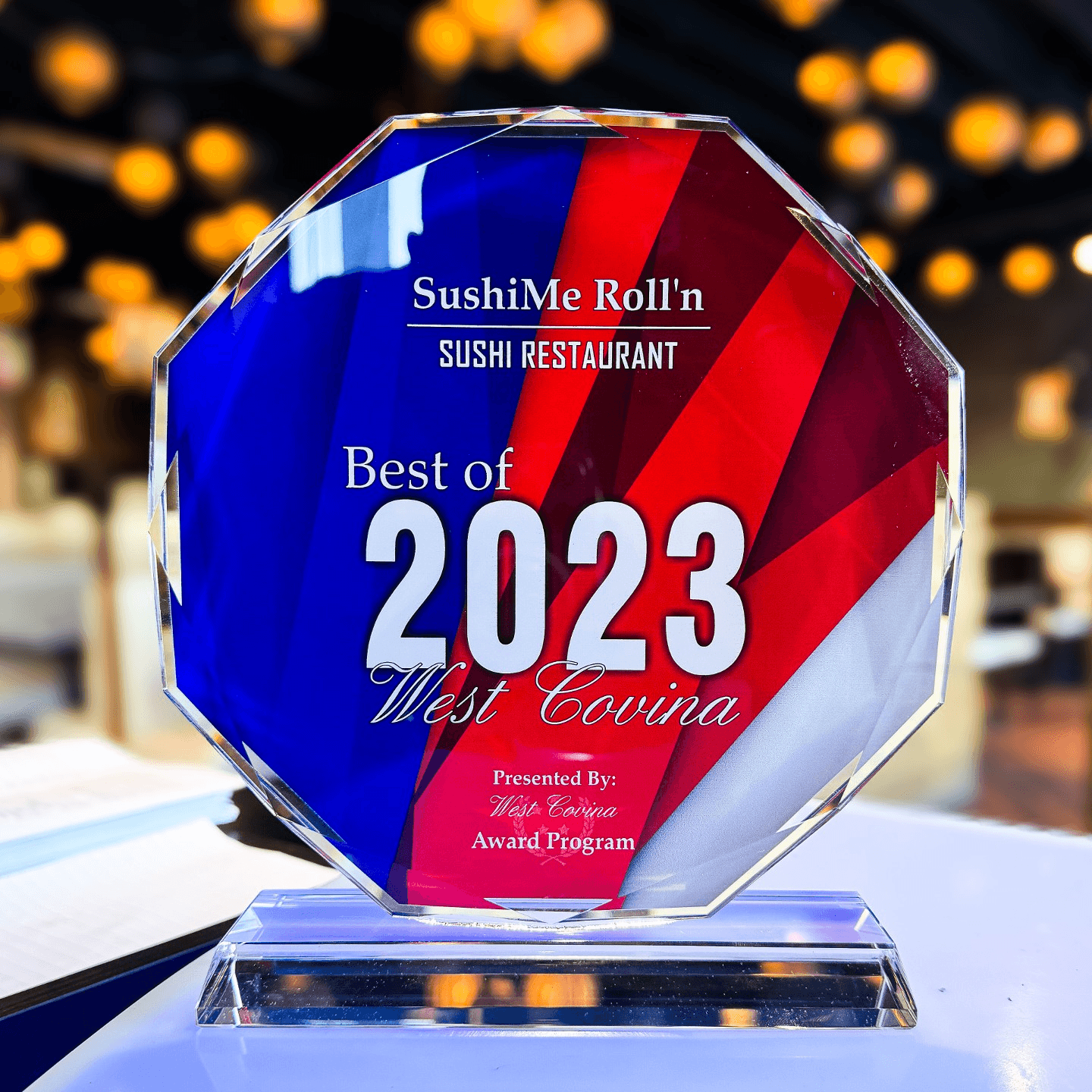 Voted Best Sushi Restaurant in West Covina, 2023