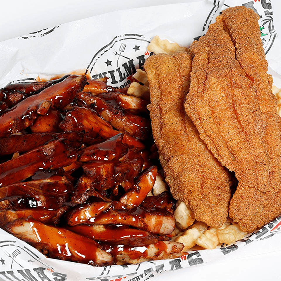 Chicken Tip & Catfish.