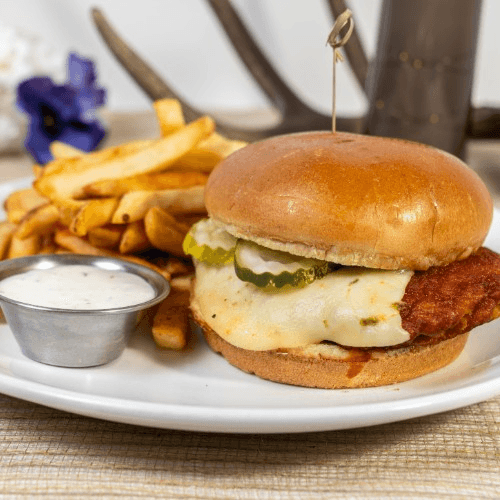 Buffalo chicken sandwich.