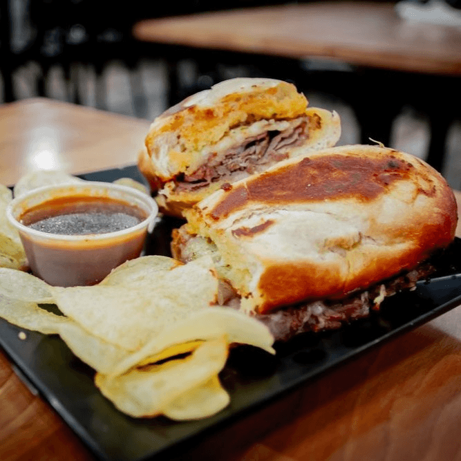 Italian Roast Beef Sandwich.