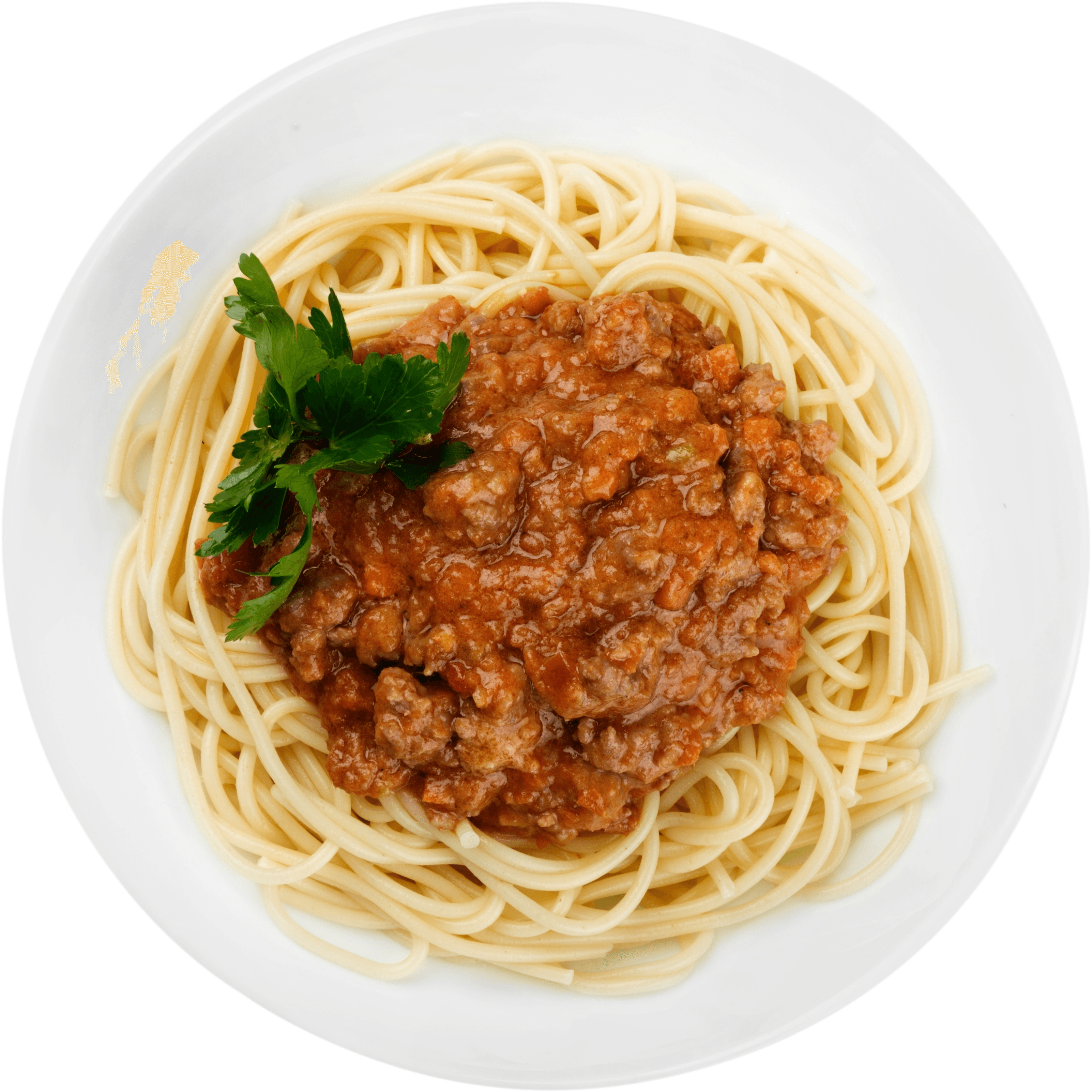 Spaghetti Bolognese.