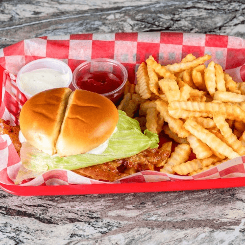 Chicken Bacon Ranch Sandwich.