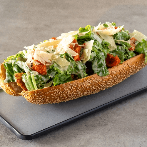 Caesar Cutlet Sandwich.