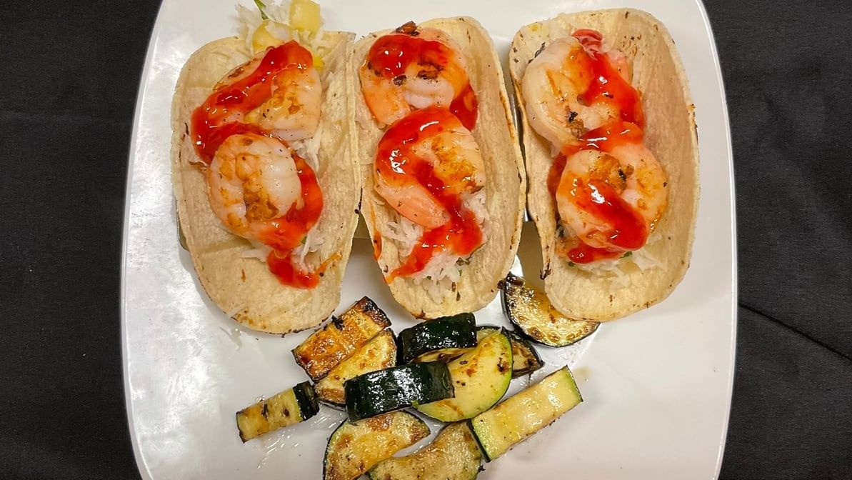 Shrimp Tacos.