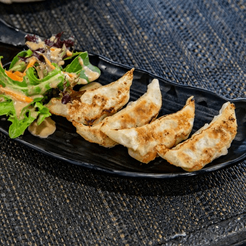 Fried Gyoza ( 6 ).