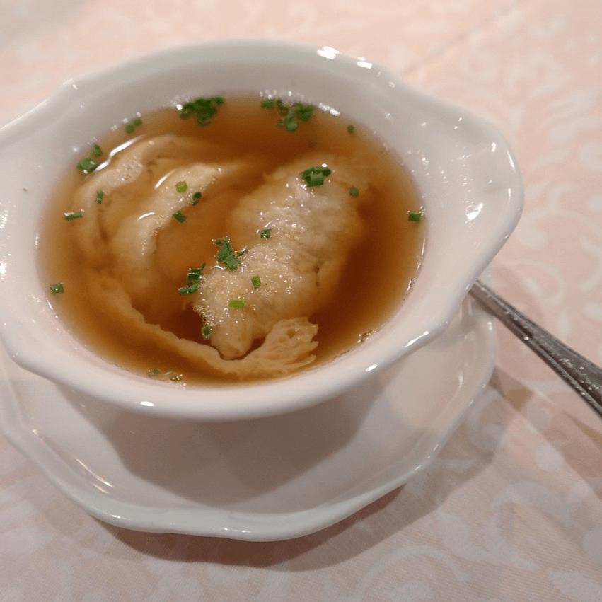 Paneer jhol (soup) momo.