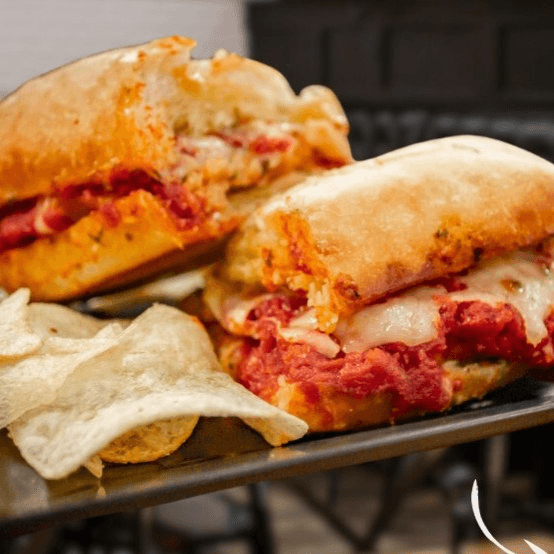 Chicken Parmesan Sandwich.
