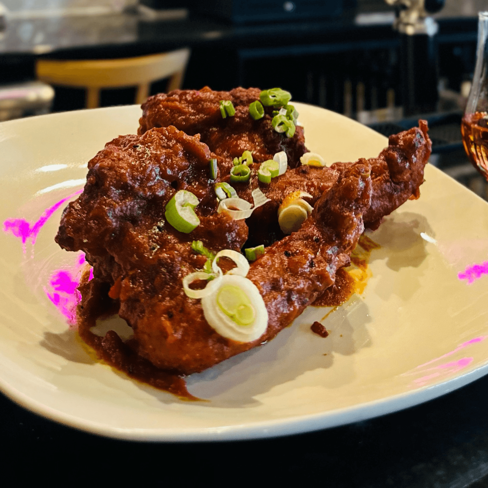 FIRE CRACKER CHICKEN WINGS.