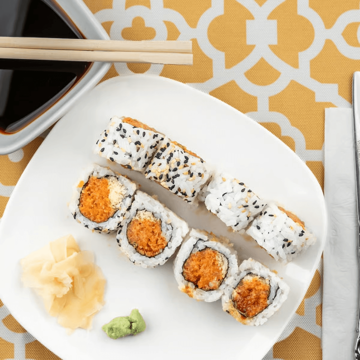 49. Spicy-Crunchy Tuna Roll.