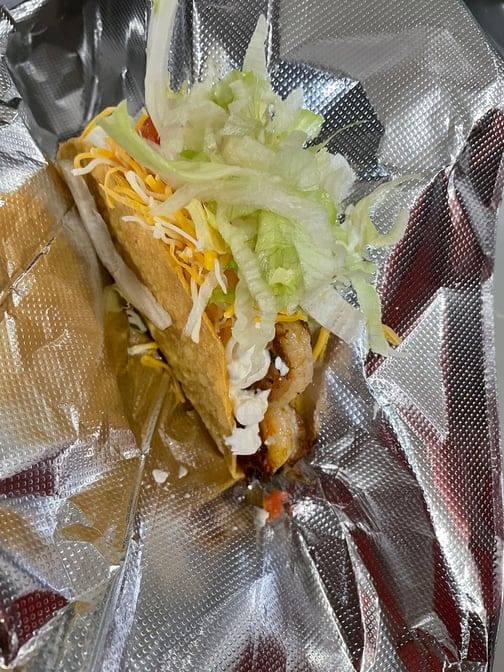 Shrimp Taco.