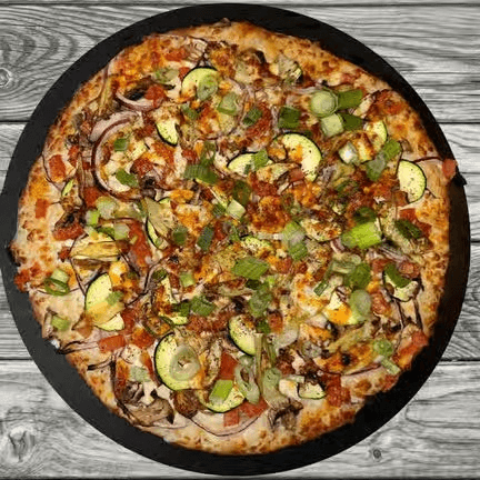 California Veggie Pizza.