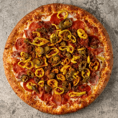 Meat Feast Firehouse Pizza (Medium - 8 Slices)