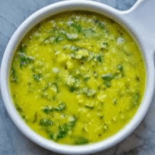 Spinach Dal.