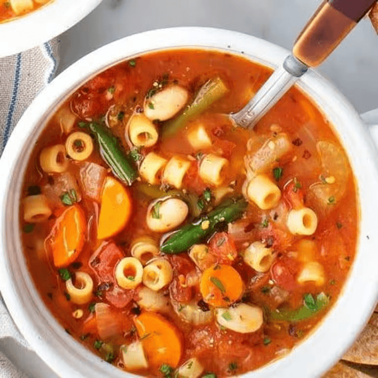 Minestrone Soup.