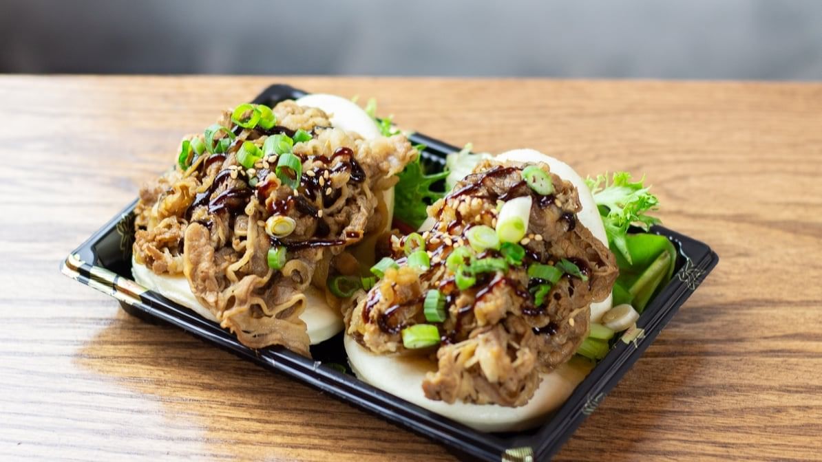 Beef bulgogi bun.