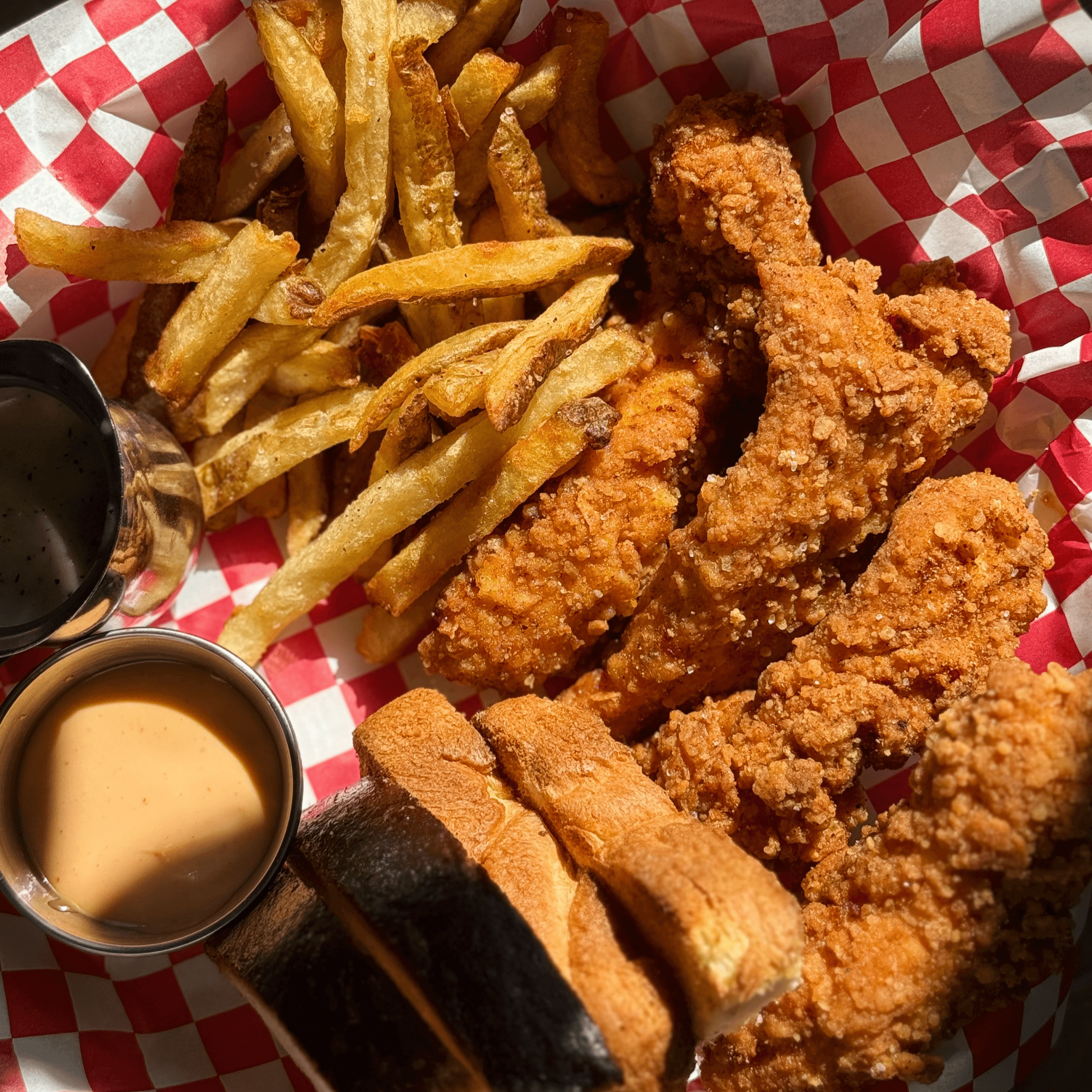 Chicken Finger Basket.