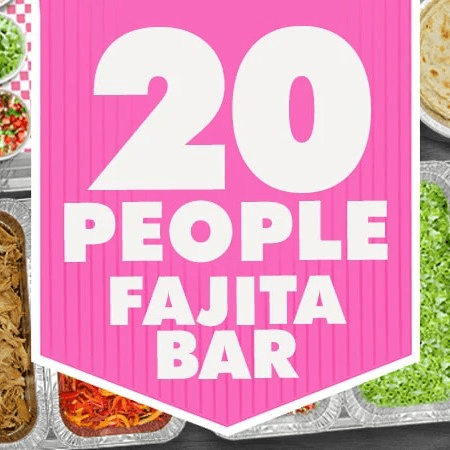 Fajita for 20 People.