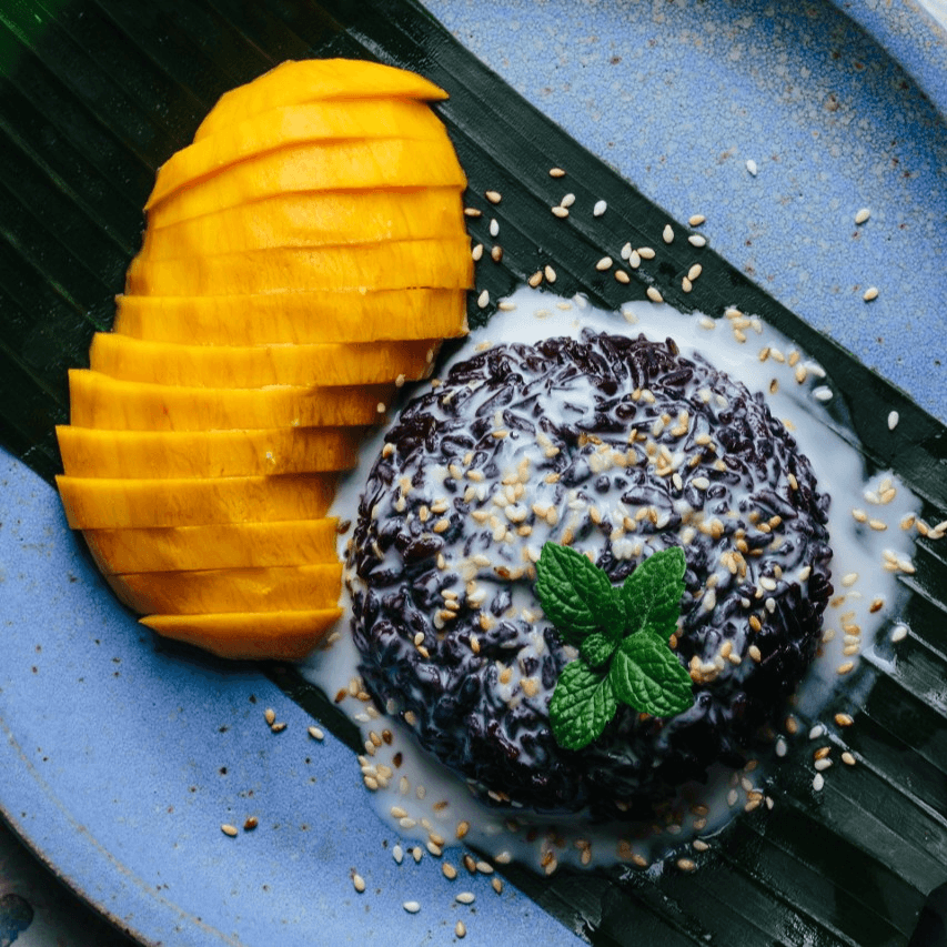 Mango and Sweet Sticky Rice.