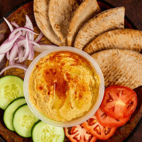 Hummus with Pita.