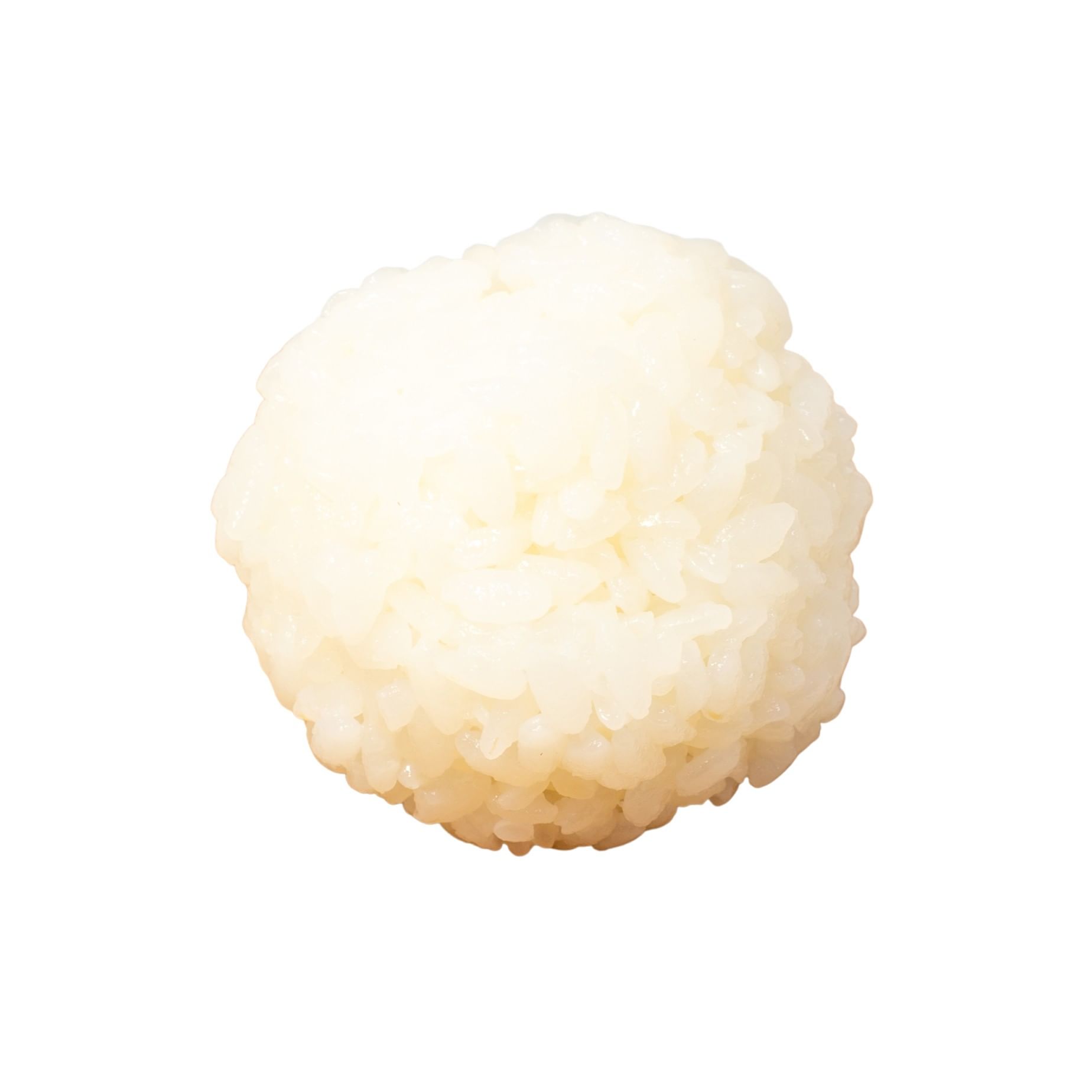 White Rice Sushi Ball - 白米饭寿司球 - Bolita de Sushi de Arroz Blanco.