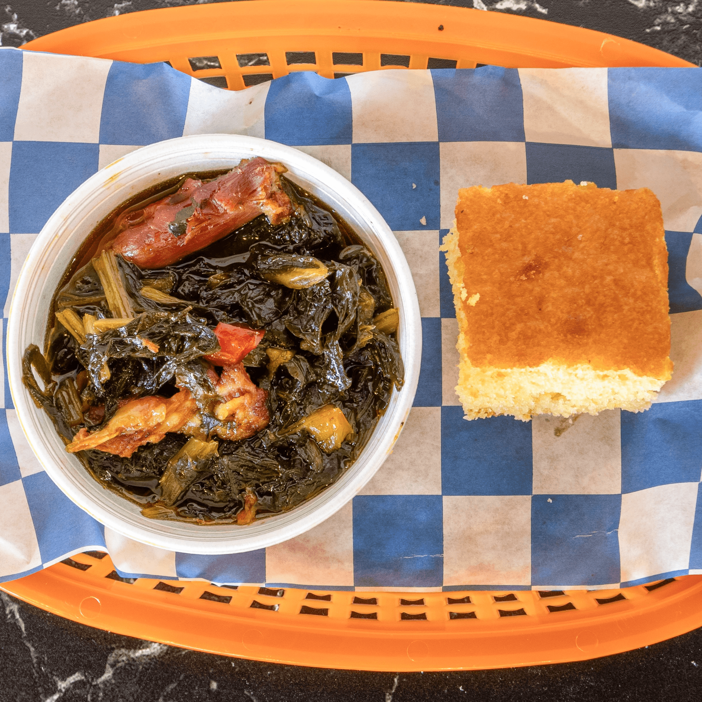 Tongue Twisting Turnip Greens.