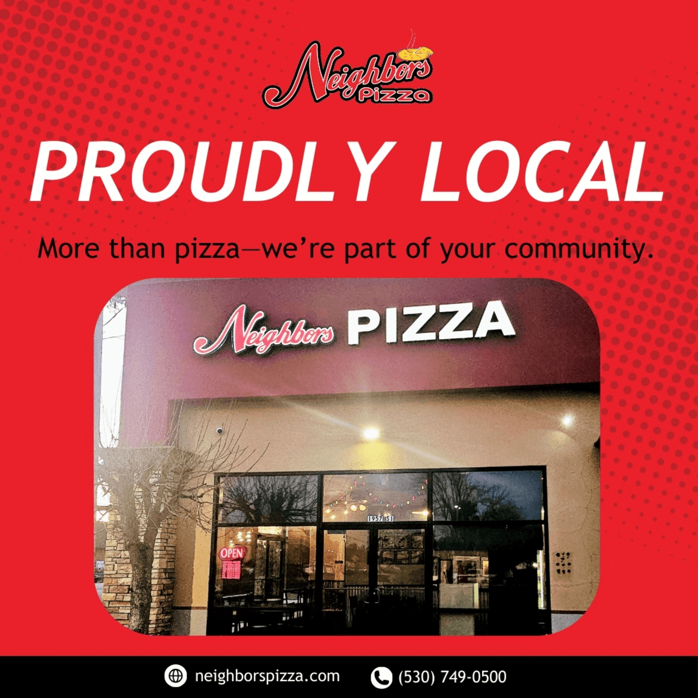 Welcome to Neighbors Pizza – A Local Favorite