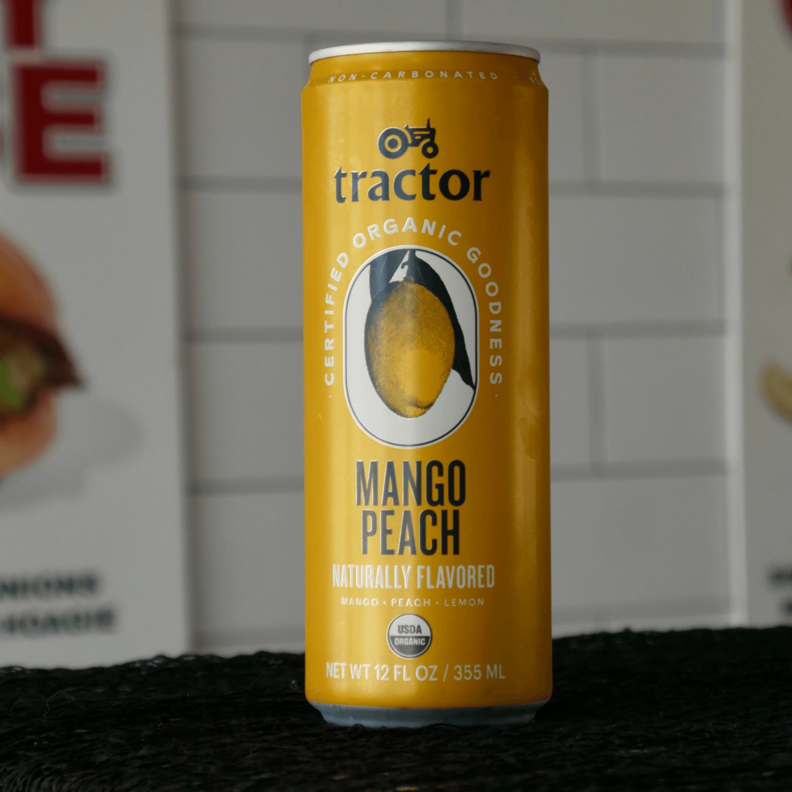 Tractor (mango peach).