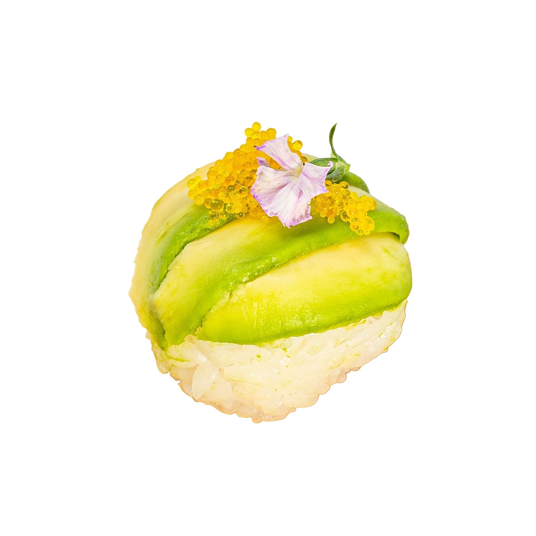 Avocado Sushi Ball - 牛油果寿司球 - Bolita de Sushi de Aguacate.