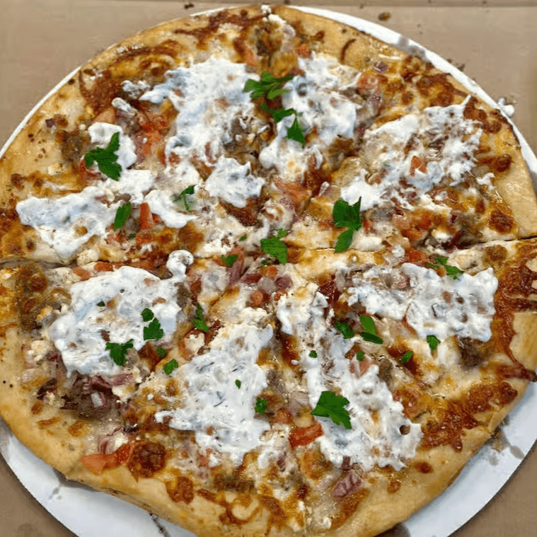 The Athena Deep Dish Pizza.