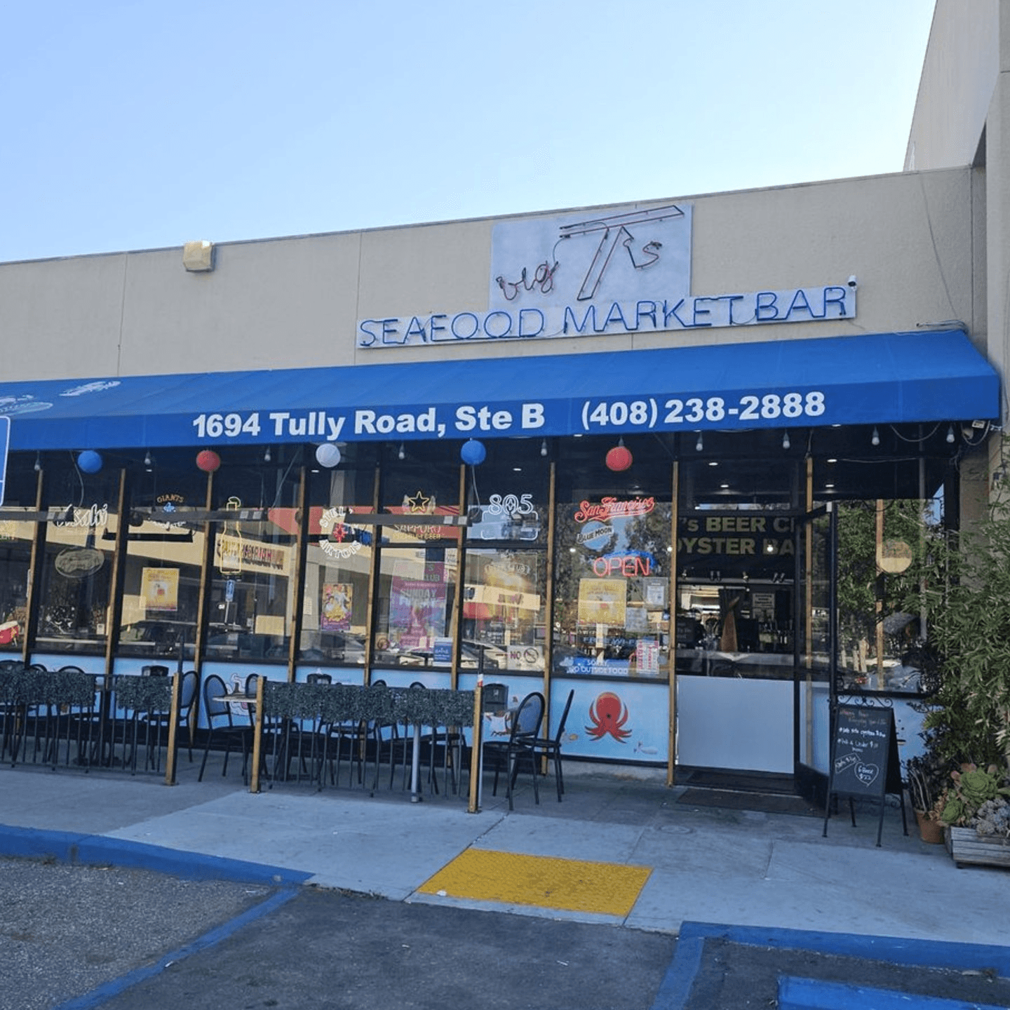 Welcome To Big T’s Seafood Market Bar