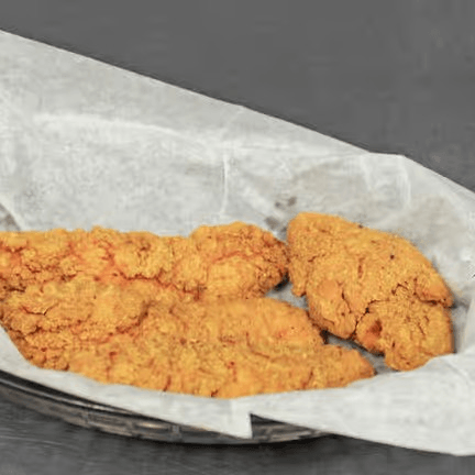 Chicken Tenders with Fries.