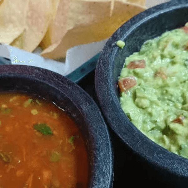 Chips con Guacamole.