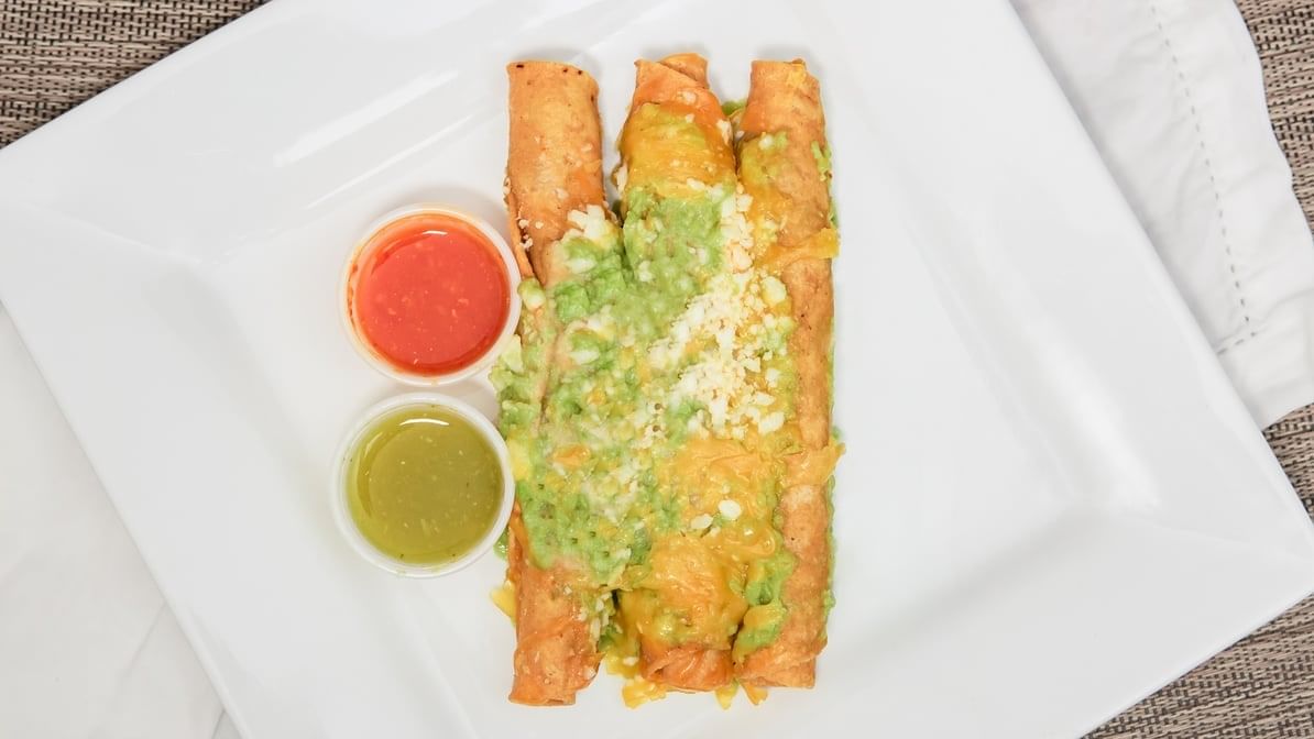 11. Three Rolled Guacamole.