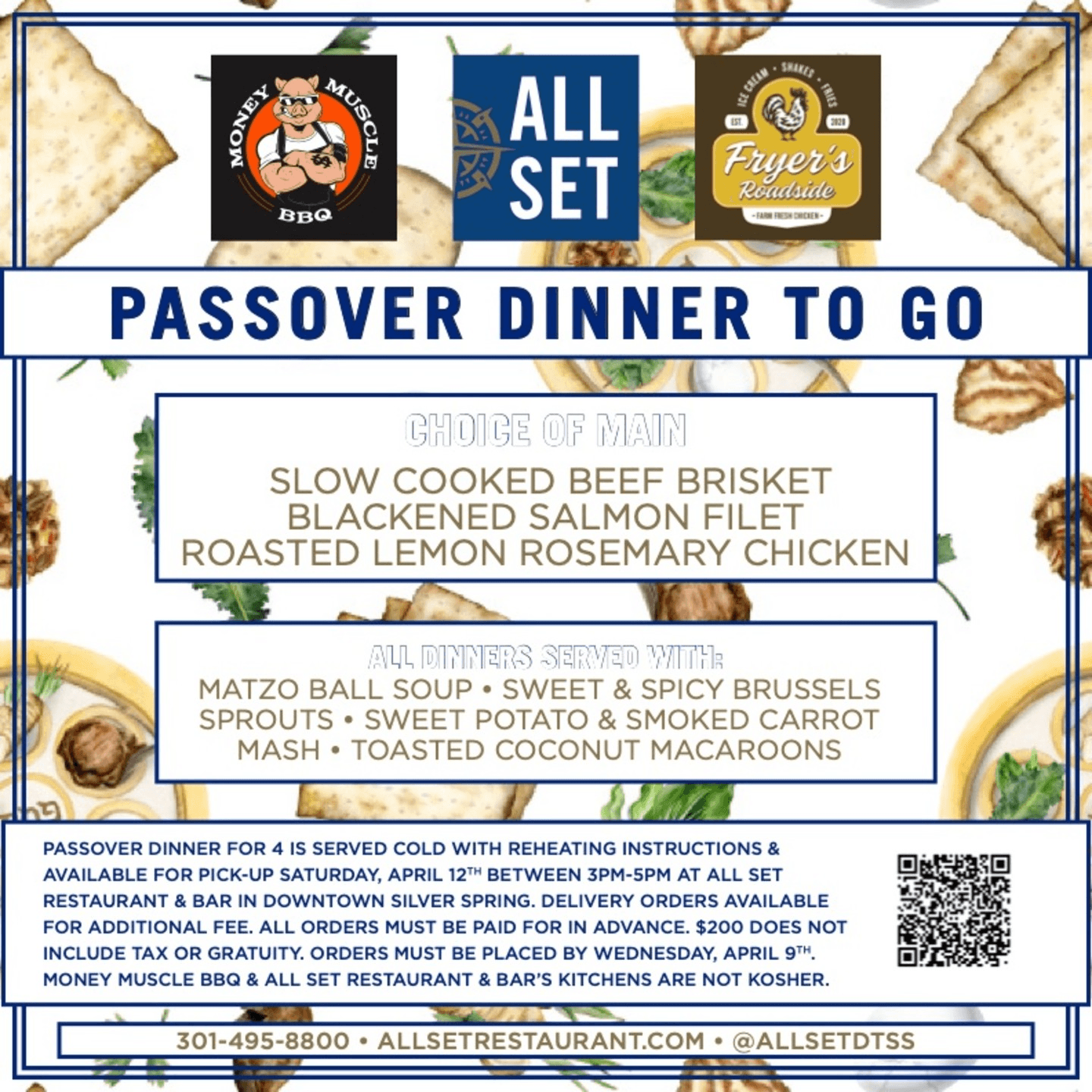 Passover Dinner is All Set!