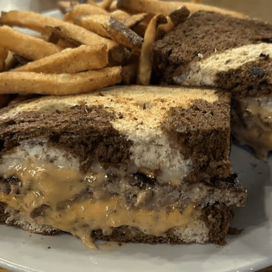 Patty Melt Burger.