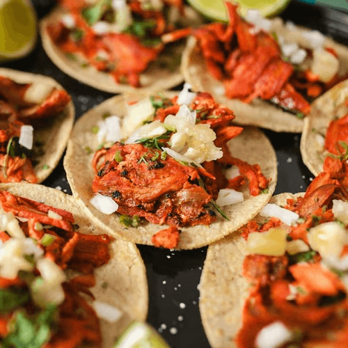 Pastor (Pork) Sopes.