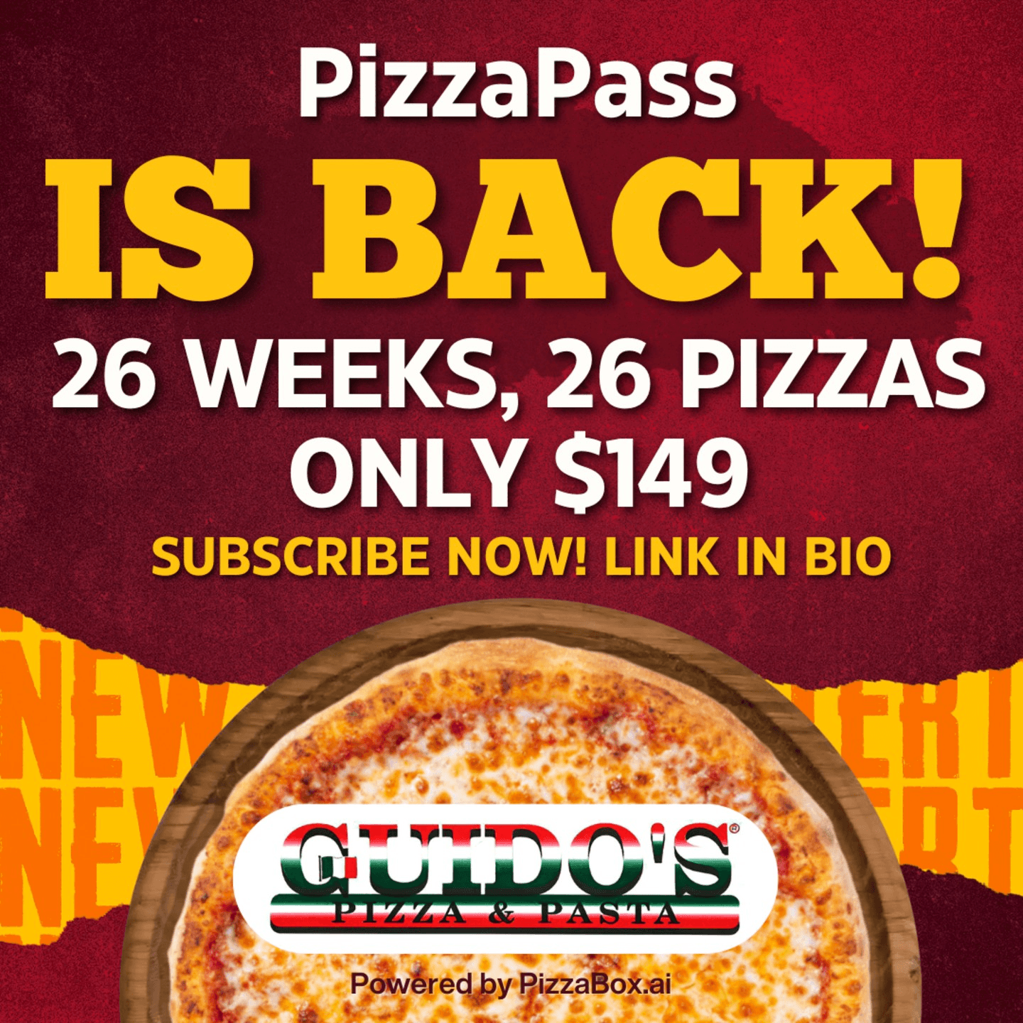 PizzaPass Subscription