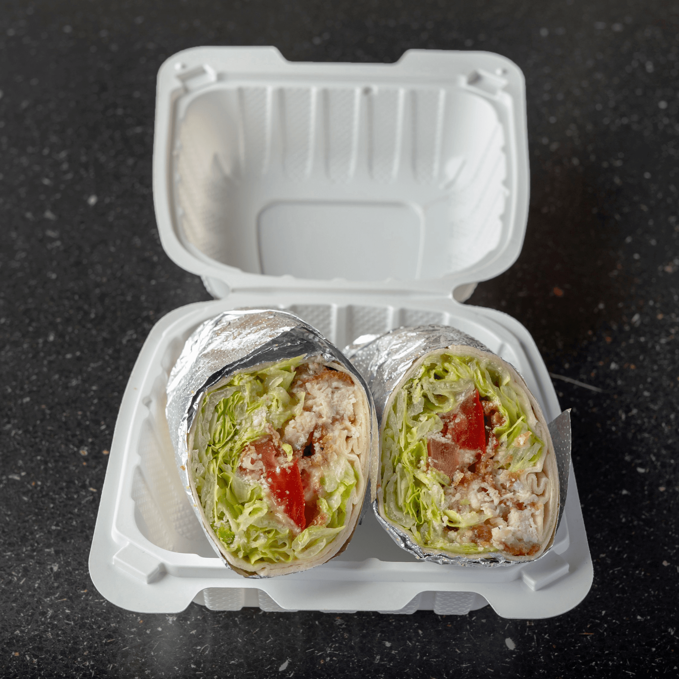 Chicken Caesar Wrap.