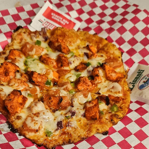 NAAN PIZZA PANEER TIKKA