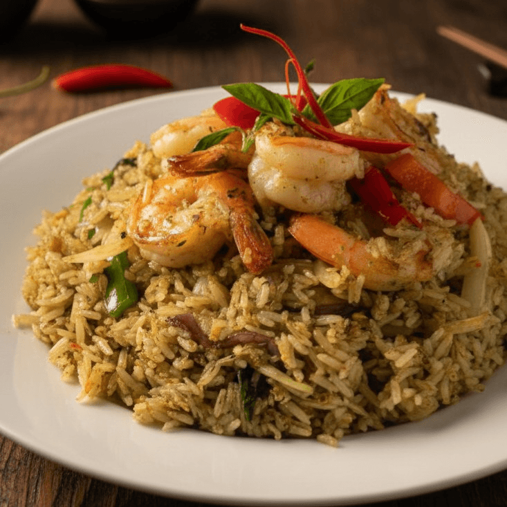 Green Curry Fried Rice [NEW!].